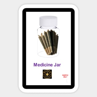 Medicine Jar Sticker